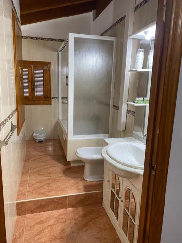 Koupelna v ubytování Retiro Gastro-Rural - Casa 3