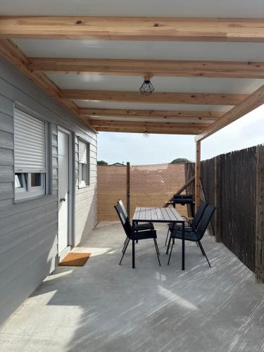 Casita en el palmar cerca de la playa