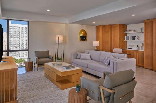 Area soggiorno di The St. Regis Aruba Resort
