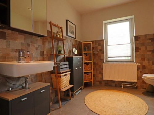 Ένα μπάνιο στο Peaceful Hideaway in Gorow
