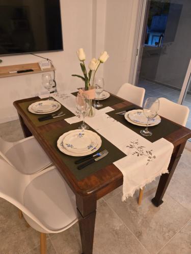 Posezení v ubytování La Caballeriza Apartment