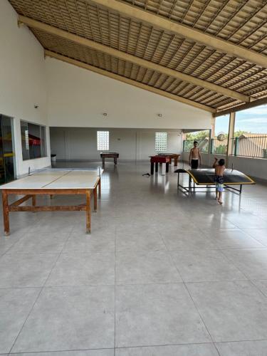 Stolní tenis v ubytování DiRoma Fiori Caldas Novas - YMT - 323 nebo okolí