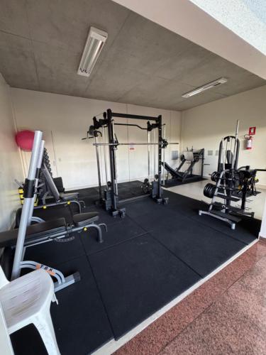 Fitness centrum a/nebo fitness zařízení v ubytování DiRoma Fiori Caldas Novas - YMT - 323