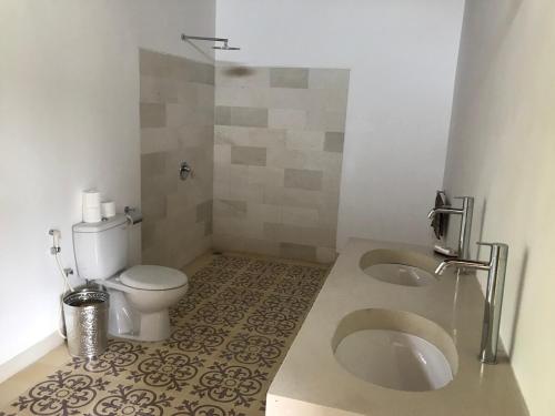 Koupelna v ubytování Hideaway House Bali