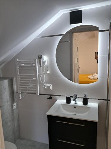 Koupelna v ubytování Willa Paweł z balią i jacuzzi