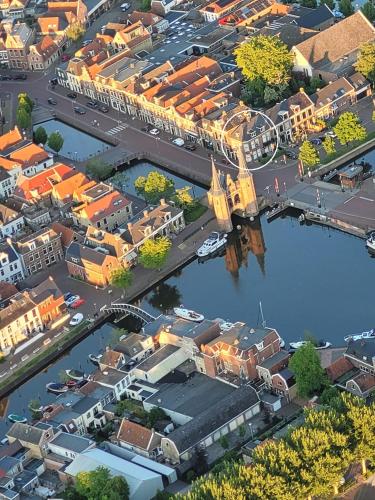 Una vista aérea de Stadslogement Hoogend