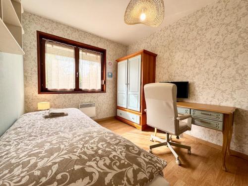 Postel nebo postele na pokoji v ubytování La Baraque de Papi - Private garden