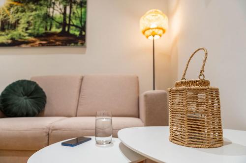 Ruang duduk di Ferienhof Taarstedt Timsen