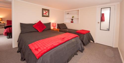 Anndion Lodge Motel & Conference Centreにあるベッド