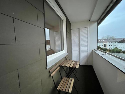 Μπαλκόνι ή βεράντα στο GuestHouse Bielefeld