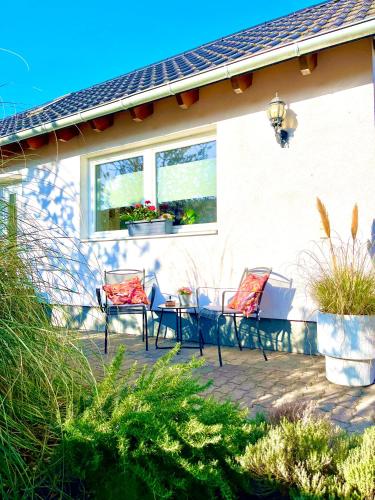Κήπος έξω από το TinyHouse Pfalzperle Auszeit nahe Deutsche Weinstraße & Therme