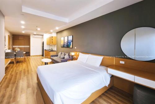 Postel nebo postele na pokoji v ubytování TMS Apartments Quy Nhơn