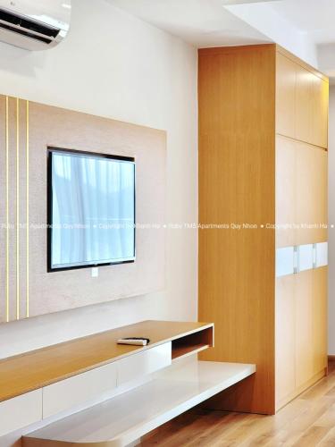 TV a/nebo společenská místnost v ubytování TMS Apartments Quy Nhơn