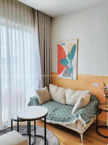 Posezení v ubytování TMS Apartments Quy Nhơn