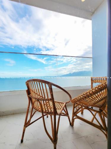 Balkón nebo terasa v ubytování TMS Apartments Quy Nhơn