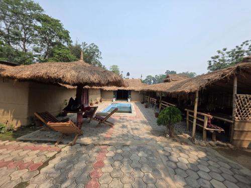 Gallery image of Hotel The Elephant View in Sauraha