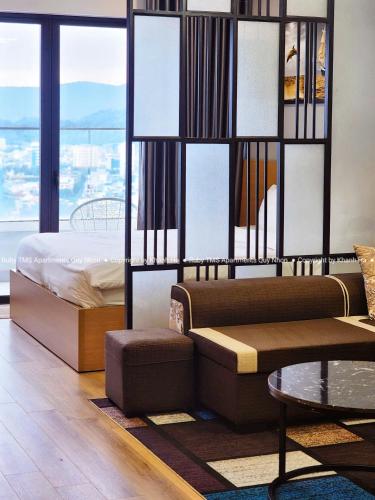 Posezení v ubytování TMS Apartments Quy Nhơn