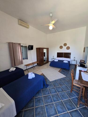 Posteľ alebo postele v izbe v ubytovaní B&B Casa Cavarra