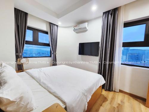 Postel nebo postele na pokoji v ubytování TMS Apartments Quy Nhơn