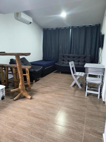 Χώρος καθιστικού στο Apartamento Bahia Sonora