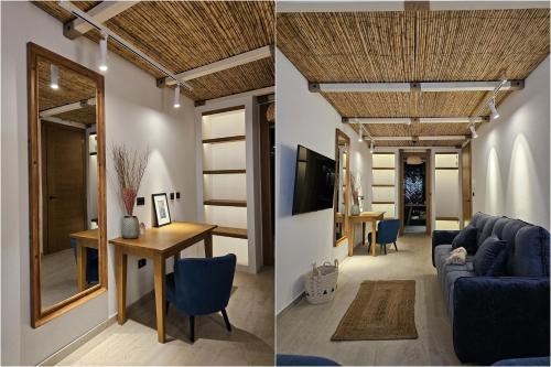 Televisyen dan/atau pusat hiburan di SeiSensi Luxury Beach Villa