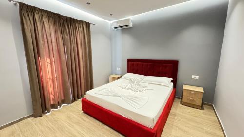 Postel nebo postele na pokoji v ubytování Studios&Apartment Niko Luka