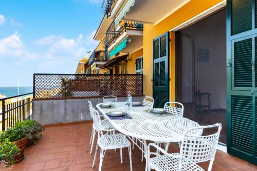 Balkoni atau teres di Hostdomus - Casa Uliveto