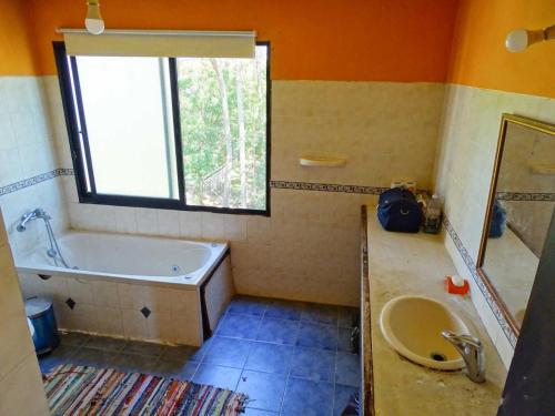 Koupelna v ubytování Apartamento con jacuzzi