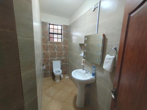Ένα μπάνιο στο Mua Hills Farmstay