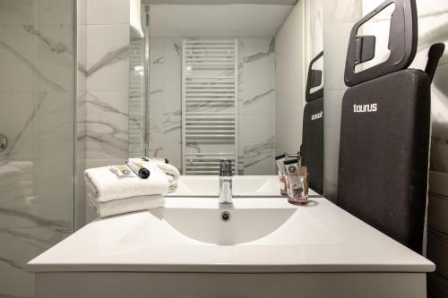 Kúpeľňa v ubytovaní Duplex atypique au cœur de Mulhouse