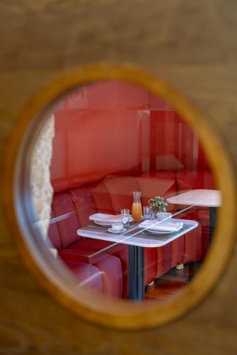 Гостиная зона в Hotel Boutique Faro Silleiro
