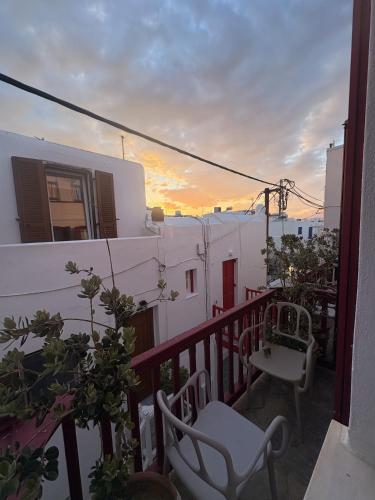 Balcone o terrazza di 23 Hotel Mykonos