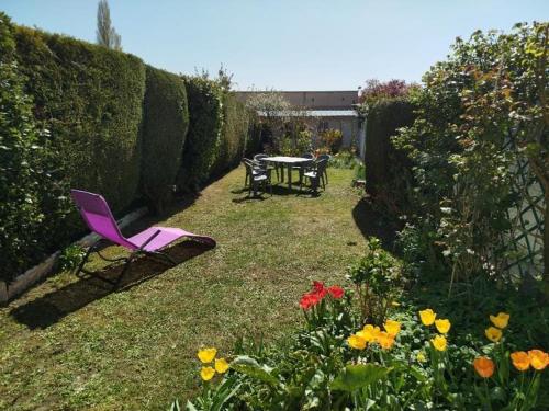 Zahrada ubytování La maison de Ja