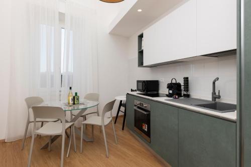 Dapur atau dapur kecil di Hotel Amalfi