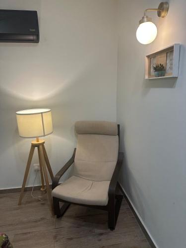 Ruang duduk di Luxury furnished villa in gated community