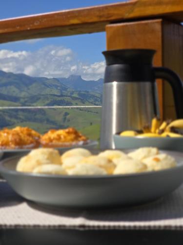 Makanan di atau berdekatan chalet