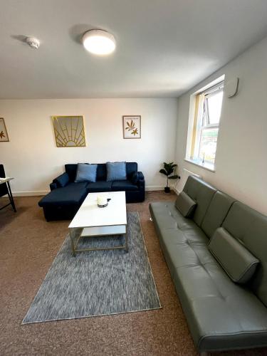 Χώρος καθιστικού στο The Failsworth Collection - Stylish Apartments with Free Parking