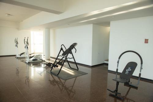 Fitness centrum a/nebo fitness zařízení v ubytování Beautiful Ocean views- On the Beach- Peaceful -Isla Margarita