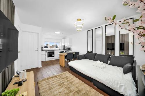 Køkken eller tekøkken på Skyline Studios Stratford London