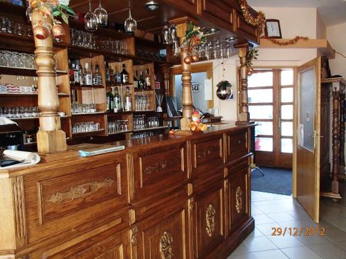 Lounge nebo bar v ubytování Pension Magnolia