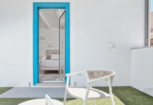 Un lugar para sentarse en Luma Relais de Charme