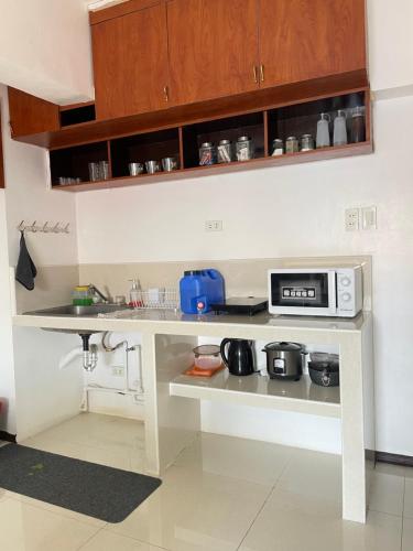 Dapur atau dapur kecil di The Penthouse Suite