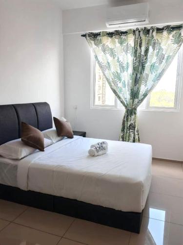 Katil atau katil-katil dalam bilik di V'saf Homestay Alor Setar