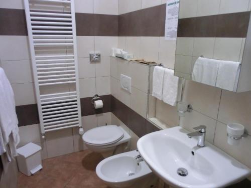 Bilik mandi di Agriturismo La Pietriccia