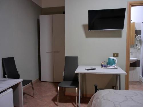 Televisyen dan/atau pusat hiburan di Agriturismo La Pietriccia