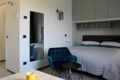 Postel nebo postele na pokoji v ubytování Inn Joy