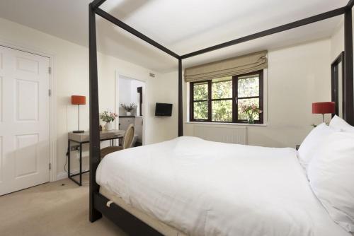 Katil atau katil-katil dalam bilik di Hustyn Lodges