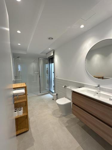 Koupelna v ubytování Apartamento ideal para vacaciones en la playa