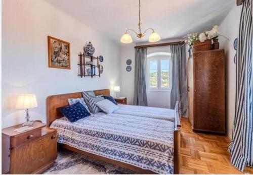 Ένα ή περισσότερα κρεβάτια σε δωμάτιο στο Bunica house