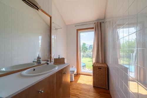 Bilik mandi di Villa Baños